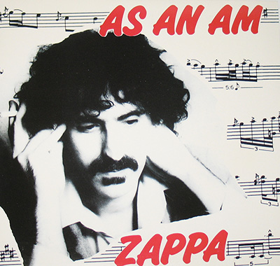 FRANK ZAPPA - As An Am album front cover vinyl record